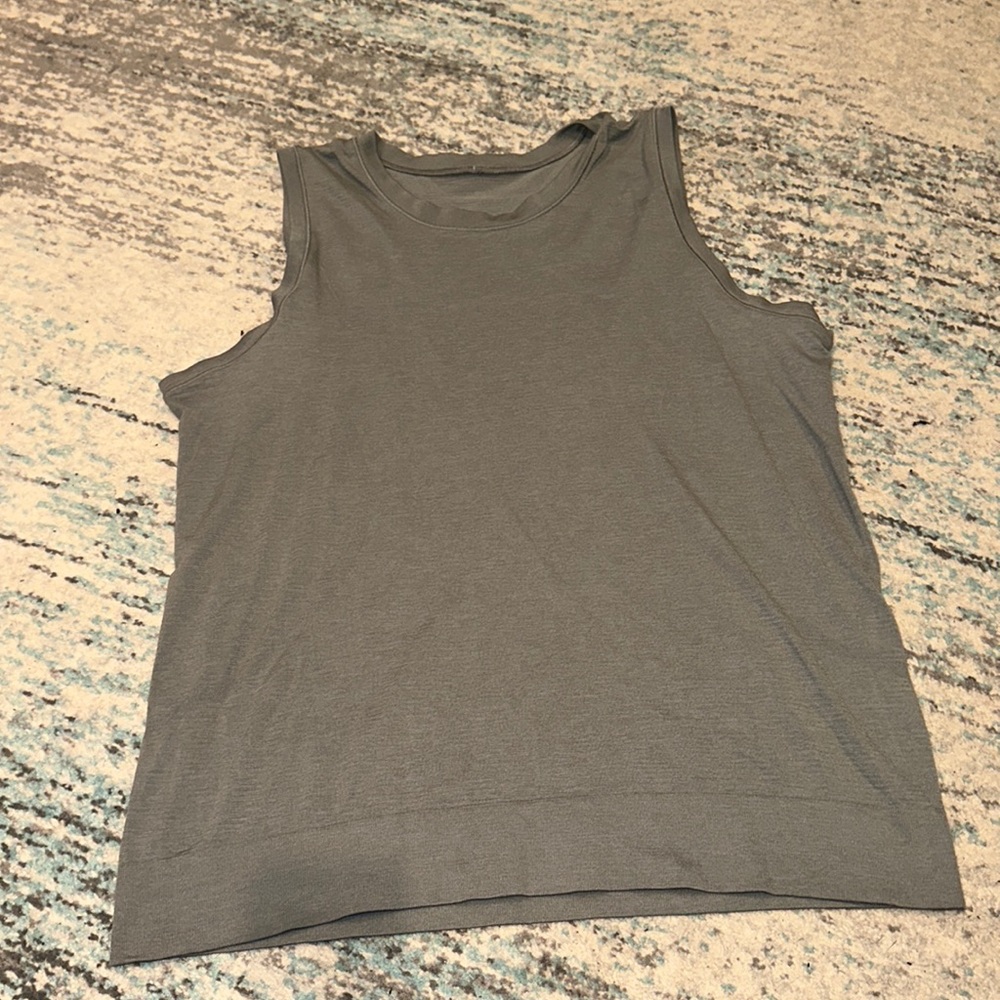 Grey lululemon tank